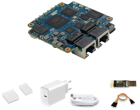 youyeetoo BPI-R3 Mini Wireless WiFi 6 Travel Router Board OpenWRT MediaTek MT7986A 2G DDR RAM 8G eMMC Flash 2X 2.5GbE Port Onboard (R3 Mini(Kit 2))