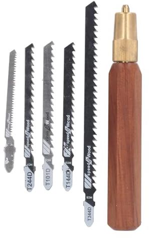 CHEOTIME a mano giapponese multilame, per cartongesso con manico, seghetto a lama a cambio rapido per tagliare legno, plastica con 5 lame