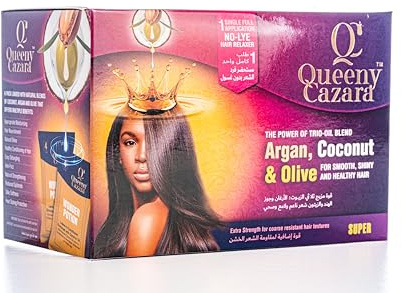Queeny Cazara No-Lye Relaxer Kit (Super)