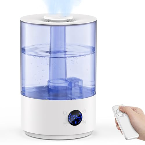 Humidificador Bebes,Humidificador de Aire de 7,8 L, 3 Modos de Pulverización,Humidificación Continua Durante 44 Horas, Humidificador Silencioso de 20 dB,Temporizador Inteligente