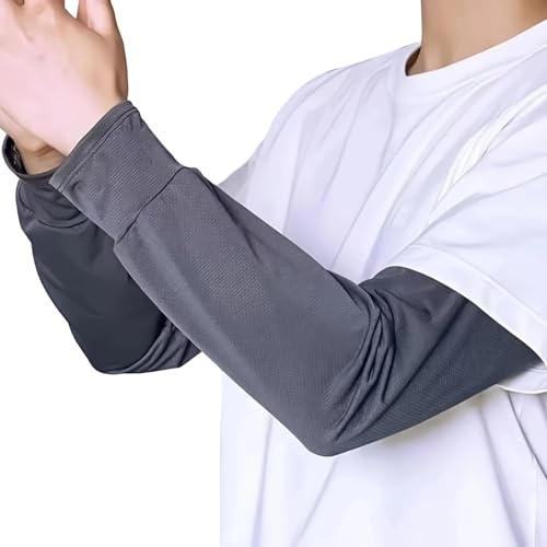 Generisch Manguitos de protección UV para antebrazos, protectores de antebrazos, protección solar, para jardín, conducción, pesca, ciclismo, deportes al aire libre y vacaciones