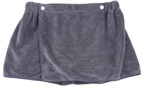 volumoon Saunakilt Herren,Herren Badetuch,Schnelltrocknende Mikrofaser,Herren Body Wrap Handtuch Verstellbare Saunatücher Spa After Shower Wrap Frottee für Männer Dusche Bad Fitnessstudio (Short)