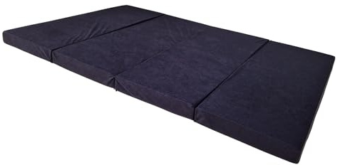 Natalia Spzoo – Klappmatratze 200 x 90 x 8 cm – Faltbare Matratze für erholsamen Schlaf – Vielseitige Gästematratze und Bodenmatratze (0001)