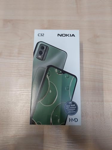 Nokia C32 Smartphone, 64GB Speicher, 3GB RAM, 50MP Dual-Kamera, 6,5 Zoll HD+ Display, 5000mAh Akku, Beach Pink