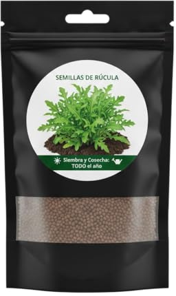 Disfruta Rúcula Fresca en Tu Cocina | Semillas para Huerto Urbano DECOALIVE