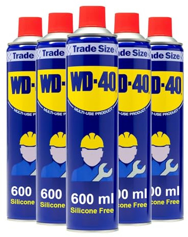 (5 Pack) WD-40 Multi-Use Maintenance Aerosol 600ml