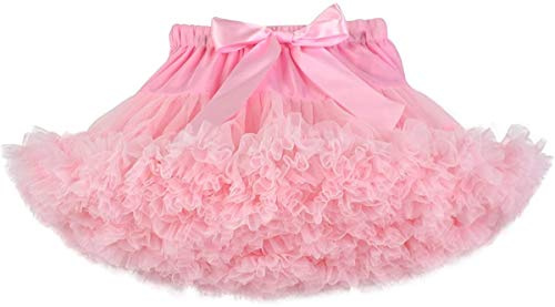 Verve Jelly Jupe Tutu Enfant en Bas âge Petite Fille Rose Tulle Ballet Princesse Jupe Moelleux pour noël Halloween fête
