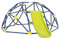 LIFEZEAL Klettergerüst mit Rutsche, Outdoor & Indoor Kletterturm, Kletterkuppel für Jungen & Mädchen, Domeclimber Metallklettergerüst ab 3 Jahren