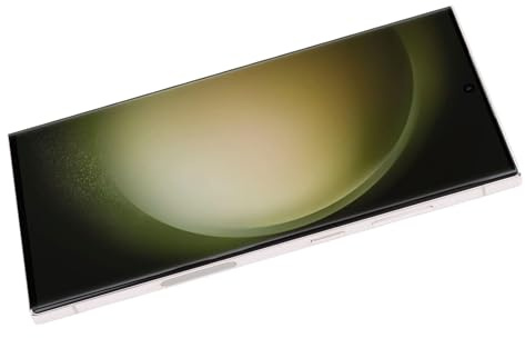 Yechiry Byte Av Telefonskärm 6,7-tums Högupplöst Pekskärms-digitaliseringsenhet för S23 Ultra 5G US-version (Guld)