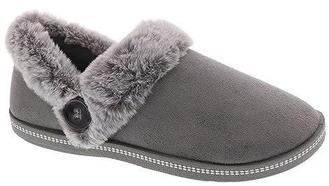 Skechers Damen Cozy Campfire-Fresh Toast Hausschuh, anthrazit, 37 EU