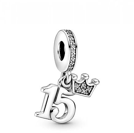Charm colgante Pandora 799540C01 15 cumpleaños