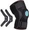 Thx4COPPER Tutore Ginocchio Regolabile,Ginocchiera con Stecca Laterali Ginocchio Stabilizzatori Aperte, per Escursioni, Arrampicate Supporto Sportiva- S