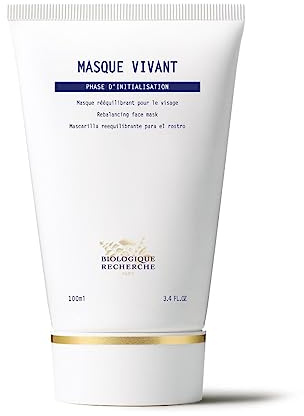 BIOLOGIQUE RECHERCHE Masque Vivant Rebalancing Face Mask 100mL 3.4 Fluid Ounce Tube