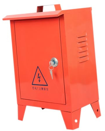 Portable Mobile Distribution Box for Outdoor Electrical Wiring Iron