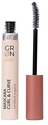 G R N shades of nature [GRÜN] Biokosmetik Mascara Curl & Curve black basalt Schwung und getrennte Wimpern tiefer Blick vegan 9 ml