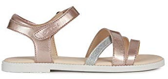 Geox J SANDAL KARLY GIRL, Sandalia., para Niñas, Rosa (Rosa), 30 EU