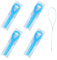 Scatola Con 4 Infilatori Di Filo Interdentale Blu, Filo Interdentale Per Bretelle, Filo Interdentale Multiuso, Adatto Per Bretelle E Fili Di Impianto
