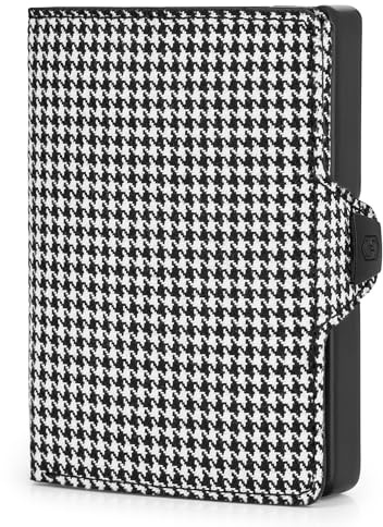 slimpuro Apple Airtag-Kartenhalter, Geldbörse für Herren, Leder, mit RFID-Blockierung, sicherer Kreditkartenhalter mit Fach, RFID-Schutzhülle, Geldbörsen und Kartenfach, Geldbörse für Herren und