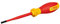 Bosch Professional tournevis VDE plat 4,5x100 (certifié jusqu'à 1 000 V, isolé avec un élastomère thermoplastique (TPE))