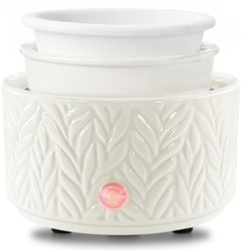 brûleur de cire électrique multifonction pour bougie et huile, plat en silicone, céramique, maison, bureau, chambre à coucher, aromathérapie, cadeau