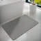 Dolic Tapis de Bain en Caoutchouc antidérapant, Mince et Absorbant, à séchage Rapide, résistant aux Taches, pour Sol de Salle de Bain, idéal pour l'extérieur de la Baignoire (Light Grey 40 x 60 cm)