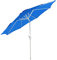Mendler Sonnenschirm N19, Gartenschirm, Ø 3m neigbar Polyester/Alu 5kg - blau
