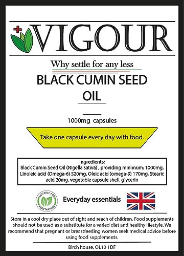 Black Cumin Seed Oil - 240 High Strength Capsules