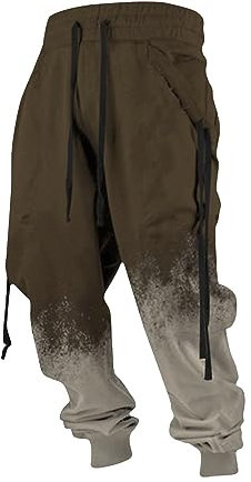 KONG JIMFAN Wanderhose Herren Outdoor Joginanzuge Leicht Chino Hose Herren Men Swratpants Kletterhose Herren Laufhose Herren Lang Winter Jogger Hose Herren Schlupfhose Herren(Dark Green,M)