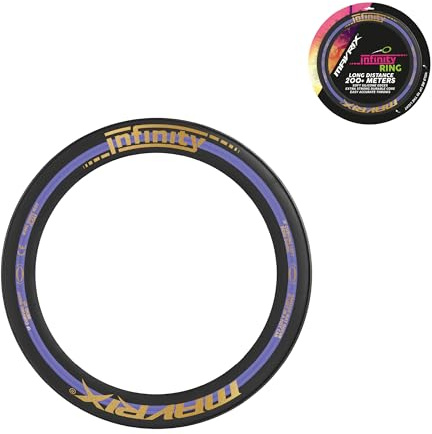 Mavrix Infinity Ring, utomhus flygande skiva, lätt flygande ring, utomhus trädgårdsleksaker, trädgårdsspel