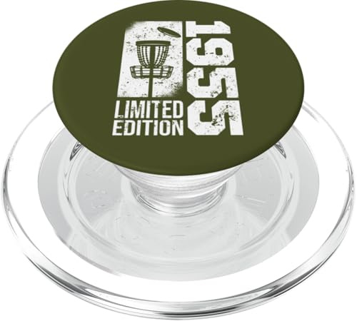 DiscGolf Disc-Golf-Jugador Nacido en 1955 Disc-Golf PopSockets PopGrip para MagSafe