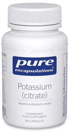Pure Encapsulations - Potassium (Potassium Citrate) - Essential Minerals for Effective Electrolyte Balance and Normal Blood Pressure - 90 Capsules