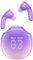 ACEFAST T9 Oreillette Bluetooth 5.3, Vue Immersive Basses avec 4 Mic, Écouteurs Bluetooth Sport avec Écran LED et Contrôle Tactile - Raisin Violet (2024)