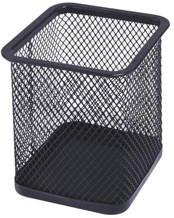 HSYMQ Pen Holder for Desk, Wire Mesh Pencil Cup Holder for Desk Organizer for Office Supplies