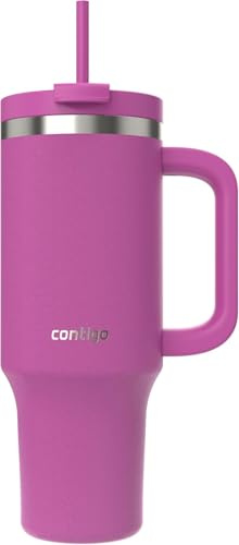 Contigo Streeterville Tumbler Vaso Térmico con Pajita | Frío 29h | 1200 ml