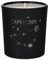 ORIGINALWAX Duft Kerze Sternzeichen Steinbock (Capricorn) aus Soja Wachs Schwarz Handgemacht Duftkerzen Gold Sun im Glas Tierkreiszeichen Vegan Candle 180g Geschenkidee 40 Stunden Brennen