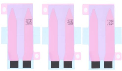 Battery Adhesive Tape For iPhone 14 Three Pack of Battery Mounting Glue Adhesive Strips With Pull Tabs (For iPhone 14 Plus)