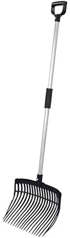 Tough 1 Pro Pick Rounded Stall Fork Black