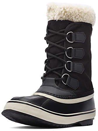 Sorel WINTER CARNIVAL WATERPROOF Schneestiefel für Damen, Schwarz (Black x Stone), 39 EU
