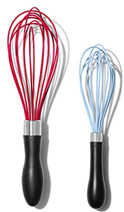 OXO Good Grips 2-Piece Silicone Whisk Set