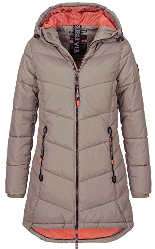 Sublevel Damen Jacke - D51160E44505A Light Mud Brown-L