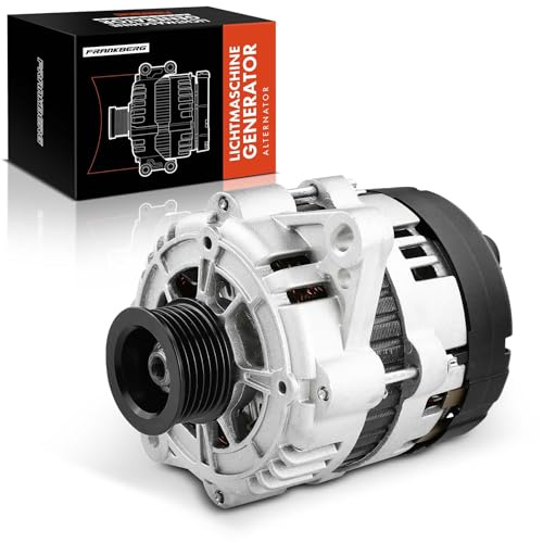 Frankberg Alternador con Polea de Rueda Libre Gasolina Compatible con Lacetti J200 1.6L Kalos KLAS 1.4L Aveo Compacto T300 1.2L Aveo/Kalos Compacto T200 1.4L Nubira Touring 1.6L Replace# 96540542