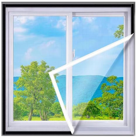 70x150cm,Malla Mosquitera Ventana, Malla Mosquitera, Anti-Mosquito, Anti-Insecto - Adecuado para Puertas y Ventanas