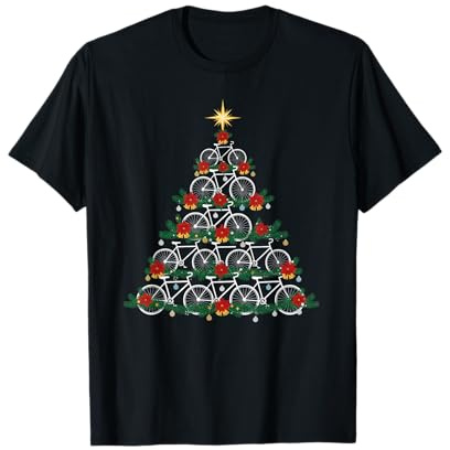 Ornements d'arbre de noël pour vélo, Cycliste, Cyclisme de T-Shirt
