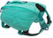 RUFFWEAR Hunderucksack, Bequeme Satteltasche für Tageswanderungen und Längeres Tragen, Für Sehr Kleine Hunderassen, Front Range Day Pack, Farbe Aurora Teal, Größe XS