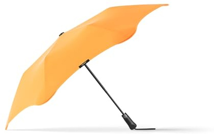 BLUNT Metro - Parapluie et Parapluie Tempête - Pliable et Résistant au Vent jusqu'à 115 km/h - Ouverture Automatique - Léger et Durable - Ø 100 cm - Orange Mangue
