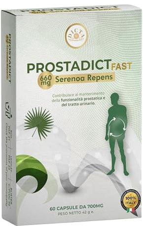 Serenoa Repens 660mg Saw Palmetto | Integratore Prostata Uomo con Estratto di Epilobio, Ortica e Pygeum per il Supporto delle Vie Urinarie Uomo