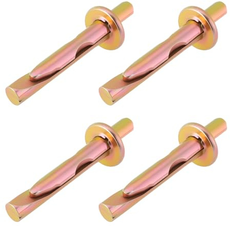 Be In Your Mind 50x Anclajes de Impacto Metálicos M6x40 para Techos de Hormigón Correas de Montaje Perfiles Y Ventilación.