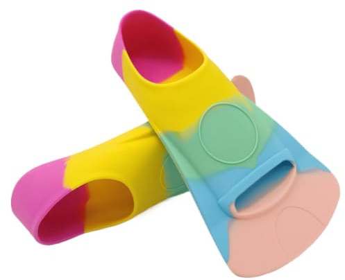 Fina för simning av barn, barnflippor för simning Silicone Kids Fins | Professionella dykningstillbehör, multifunktionssimträningstillbehör för flickor, pojkar, barn