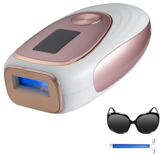 LYSMOSKI Laser Hair Removal, IPL Hair Removal with Ice-Cooling System for Painless & Long-Lasting Result, Safe At-Home Hair Remover Device for Armpits Back Legs Arms Face Bikini Line