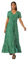 Roman Originals Shirred Empire Waist Dress for Women UK Ladies Midi Maxi Summer Spring Tiered Frill Hem Short Sleeve V Neck Button Through Boho Bohemian Holiday Cruise - Dark Green White - Size 18